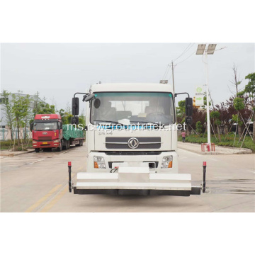 Trak tangki air Dongfeng 4x2 tekanan tinggi pembersihan jalan